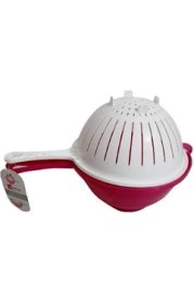 Resim Geseus Moonstar Küvetli Süzgeç Pratik Çift Yönlü Süzgeç-Clb-355-Fuşya+Beyaz 