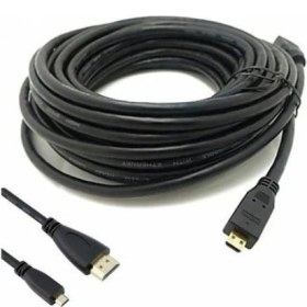 Resim PrimeX Plus PX-1121-5 Micro HDMI To HDMI 1080P Full HD Kablo 5 mt 