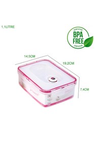 Resim Geseus Moon Star Vakumlu hava geçirmez saklama kabı 1,10 LT+Pompa-MVAC181 