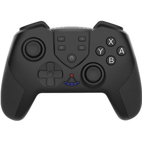 Resim Switch/switch Lite Uyumlu Kablosuz Bluetooth Oyun Kolu - Çift Motor Titreşim Ve Jiroskop Özellikli Siyah 