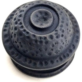 Resim Antika Tarz Dekoratif Pirinç Gözlü Kapı Tokmağı 78MM Çap, Oksit 