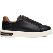 Resim Greyder 14811 Erkek Siyah Hakiki Deri Sneaker Ayakkabı 