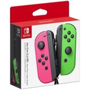 Resim Switch Joy-con Controller Yeşil-pembe 