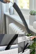 Resim omilife Petek Temizleme Fırçası Pratik Yumuşak Uçlu Kalorifer Petek Temizleme Fırçası 70 cm 