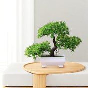 Resim Yapay Bonsai Ağacı Saksıda, Gerçekçi Sahte Bitki Dekorasyonu, Kapalı Ev Dekor Bonsai, Hoş Geldiniz Çam Bonsai, Plastik, Kap Dahil, Koridor, Dolap, Çekmece, Kitaplık, Oda ve Masaüstü Dekoru, Ev Hediyesi, Noel, Cadılar Bayramı, Paskalya, Hanuka, Şükran Günü, Sevgililer Günü, Aziz Patrick Günü, Anneler Günü 