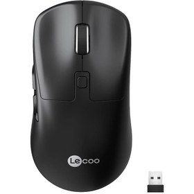 Resim Lecoo WS216 Kablosuz 1600DPI 7 Tuşlu Optik Mouse Siyah 
