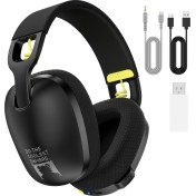 Resim Digital Computer Home Onıkuma B2 2.4g Kablosuz/bluetooth/kablolu Kulak Üstü Kulaklık Stereo Bluetooth Oyun Müzik Kulaklığı-Siyah (Yurt Dışından) 