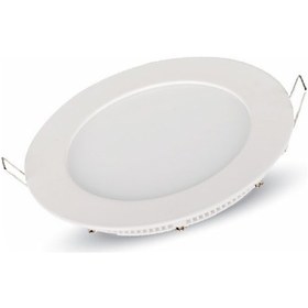 Resim Jüpiter 6w Slim Led Panel Spot Beyaz Işık 280lm Ld471b 