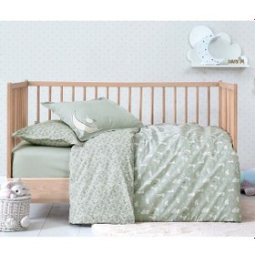 Resim Rabbit Ranforce Bebek Nevresim Takımı 