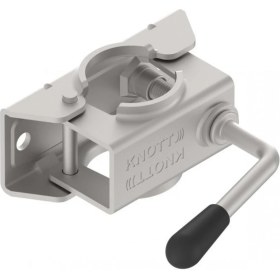 Resim Römork/karavan Destek Tekeri Kelepçesi 48 mm (Bağlantı Vidaları Dahil) 