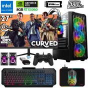 Resim Xaser XSR1125 I5 14400F 32GB Ddr5 Ram 1tb M.2 Nvme SSD 8gb RTX5060 27" 180Hz Oyuncu Bilgisayarı 