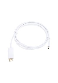 Resim AoGo Mini Displayport to Hdmi Kablo Mini Dp İn HDMI Out Thunderbolt Mini Display Hdmi 1.8 M 