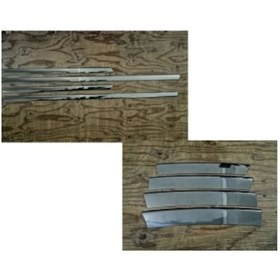 Resim VW GOLF 4 KROM YAN KAPI ÇITASI VE ÖN PANJUR SET 