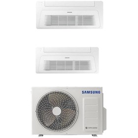 Resim Samsung Wind Free Multi Tek Yön Kaset 1+2 Sistem (AJ050TXJ2KH/EA) 9.000 + 18.000 BTU İç 5.2 Kw Dış Ünite Klima 