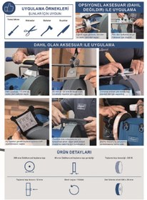 Resim Scheppach Tiger 5000S Sulu Taş Motoru Home Kit 5903205903 