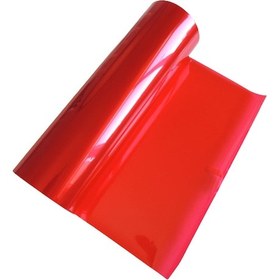 Resim CARUB Far-Stop Filmi 30CMX1 M Kırmızı 