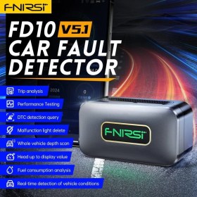 Resim Fnırsı FD10 Araba Obd2 Tarayıcı, Kod Okuyucu, Hata Temizleyici Ios Android Bluetooth V5.1 