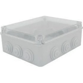 Resim Çetinkaya Çp 1142 190X145X80 Sıva Üstü Düz Yüzeyli Şeffaf Abs Buat 