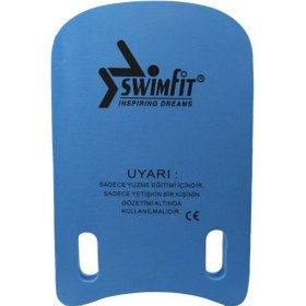 Resim Swimfit Yüzme Tahtası Mavi Renkli Çok Renkli 