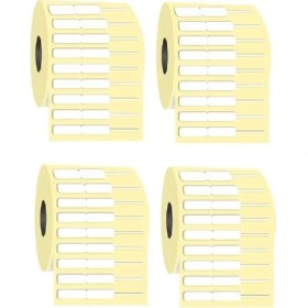 Resim Zebra Kuyumcu Etiketi 4 Rulo 10 mm x 74 mm 