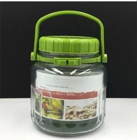 Resim Paşabahçe 80601 Harvest Kapaklı Cam Kavanoz 2 Lt 