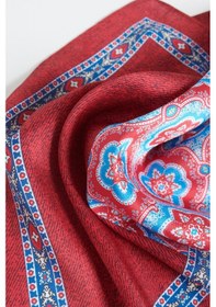 Resim Ac&Co / Altınyıldız Classics Erkek Bordo Desenli Mendil Bordo 
