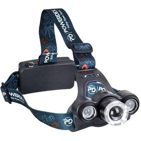 Resim 10 W Şarjlı Metal Yağmur Suyu Geçirmez Kafa Lambası - Feneri Çok Renkli 