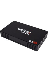 Resim Wellbox BİZ10 Android TV Box ve Uydu Alıcısı – 4K Ultra HD, Wi‑Fi, Ethernet, HDMI, USB, Bluetooth Bağlantılı 