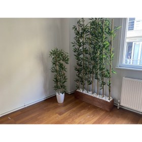 Resim NS BAMBU DESIGN Bambu Seperatör Paravan 200x100 cm 