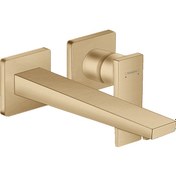 Resim Hansgrohe Metropol Tek Kollu Lavabo Bataryası 22.5 CM Gaga Mat Bronz 32526140 