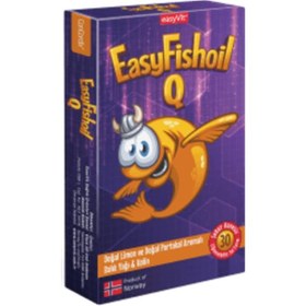 Resim Easyfishoil Q Kids 30 Çiğneme Tablet 