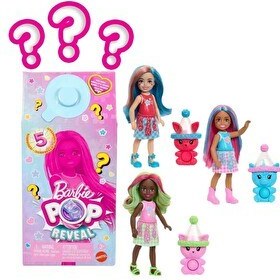 Resim Barbie Chelsea Pop Reveal Milkshake Serisi Oyun Seti JCN89 