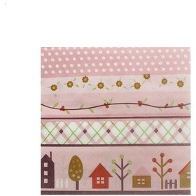 Resim 20 Adet 33cm Kağıt Peçete Motif Desenli 