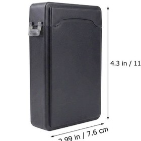 Resim 10 Adet - 2.5 İnç Hdd Ssd Harddisk Taşıma Ve Koruma Kutusu Sert Plastik 