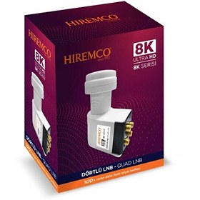 Resim Ultra HD 8K Dörtlü Quad LNB 