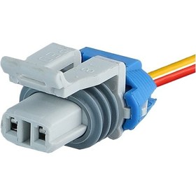 Resim Opel Enjektör Soketi Gri 2 Pin Kablolu 