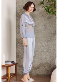 Resim Pierre Cardin 6005 Kadın Saten Dantelli 6'lı Set-mist Mist 