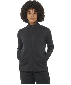 Resim Salomon Sntıal Mıdfleece Fz W Siyah 
