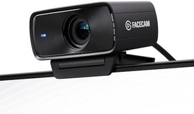 Resim Elgato Facecam MK.2-1080p60 Full HD web kamerası, ultra düşük gecikmeli akış, Pro düşük ışık performansı, gerçeğe uygun renkler, DSLR tarzı uygulama kontrolü, HDR, yakınlaştırma/takımlar için, PC/Mac 