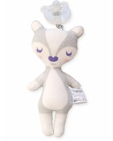Resim Toys2you Emzikli Uyku Arkadaşı Gri Ceylan Açık Gri 