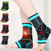 Resim 2 adet/1 çift Ayak Bileği Destek, Ayarlanabilir Sıkıştırma, Yüksek Elastiklik, Polyester (Poliester Lif), Çekme Kapatma, Elde Yıkanabilir, Erkekler ve Kadınlar için, Fitness, Ağırlık Kaldırma, Spor, Hikin 