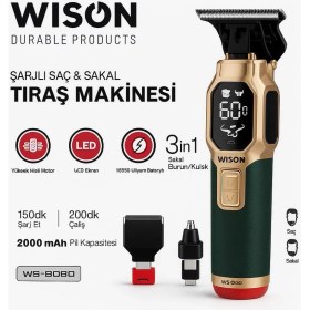 Resim Wıson Ws-8080 Traş Makinesi 