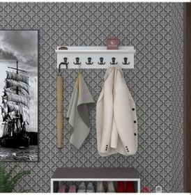 Resim Kenzlife Elbise Askılığı Askılık Vettini Byz 20 070 12 Siyah 6 Adet Askı Portmanto Diğer 