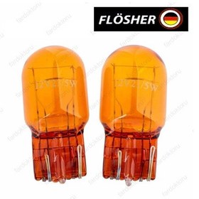Resim Fardoktoru Peugeot 301 Turuncu Gündüz Farı Ampulü Flösher T20 W21 5W 