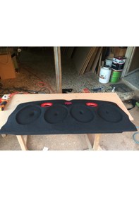 Resim Toyota Corolla 1998 4"lü Oval Hoparlör Pandizot Polyesterli Kabartmalı 