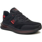 Resim Wickers Erkek Sneakers Ayakkabı Star Line Kırmızı Siyah 2485 