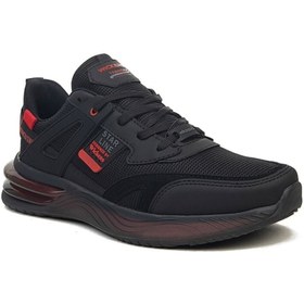 Resim Wickers Erkek Sneakers Ayakkabı Star Line Kırmızı Siyah 2485 