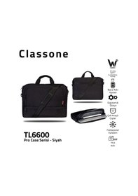 Resim Classone Tl6600 El 15.6 İnç Uyumlu Notebook El Çantası Tl6600 
