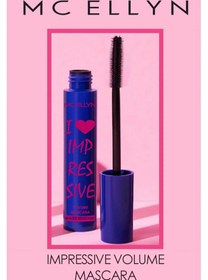 Resim Mc Ellyn Water Resistant Impressive Volume Maskara 011 Extra Black 