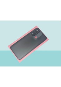 Resim Tecno Spark 8c Uyumlu Full Kasa Arka Kapak Batarya Kapağı - Siyah Çok Renkli 